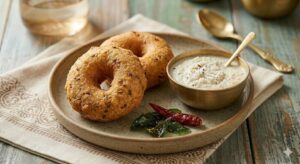 13. pre-order dine-in Soft & Crispy Urdu Dal Doughnut (2 Pcs)
