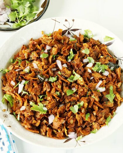 80. Shredded Flaky Roti (2 Pcs)