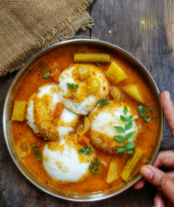 15. pre-order dine-in Mini Idly with Sambar