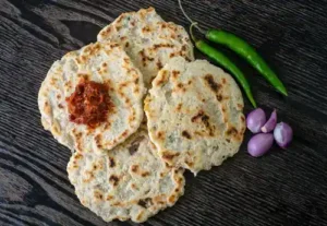 74. pre-order dine-in Pol Roti (2 Pcs)