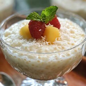 91. pre-order dine-in Tapioca Pudding