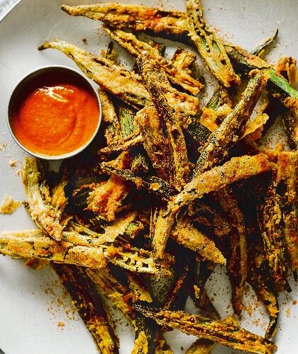 7. pre-order dine-in Okra fries