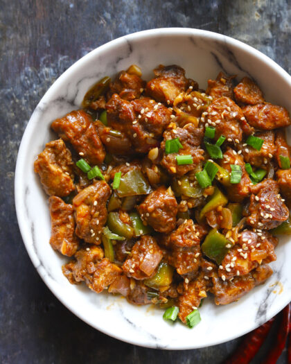 5. pre-order dine-in Pepper Crusted Chilli Chicken