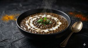 This is a simple and nutritious dish, slow cooked and finished with cream