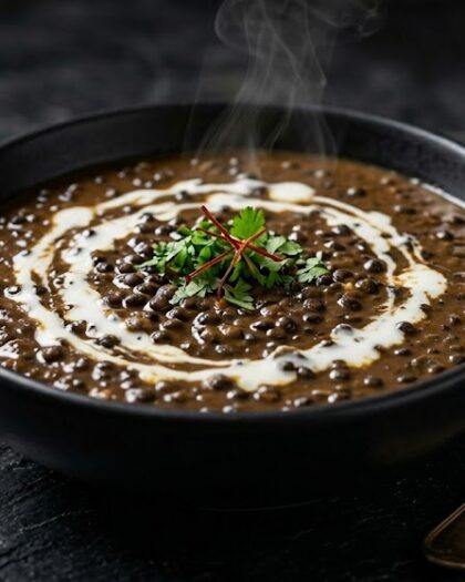 This is a simple and nutritious dish, slow cooked and finished with cream