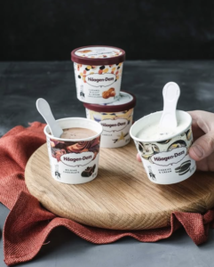 Choice of Haagen -Dazs mini cup