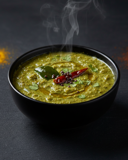 83. Coriander And Curry Leaf Chutney