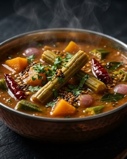 53. Drumstick Sambar
