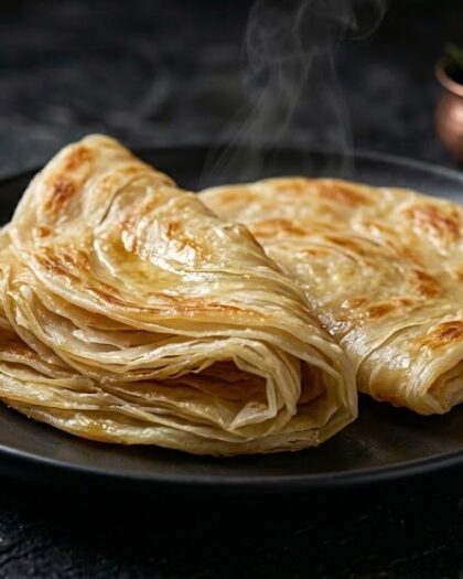 A butter layered Ceylon bread