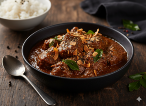 30. pre-order dine-in Lamb with Black Pepper and Coconut Chips