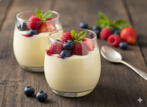 92. pre-order dine-in Lemon & Berry Possets