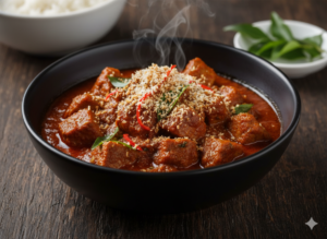 34. pre-order dine-in Red Pork Curry