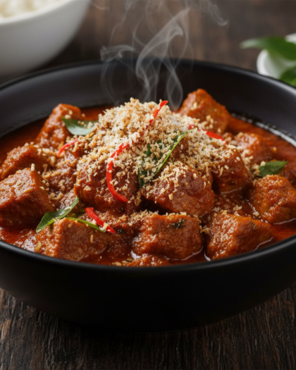 34. Red Pork Curry