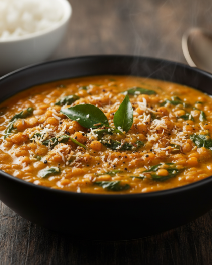 54. Red Split Lentil with Greens